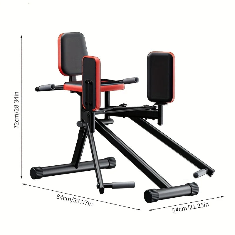 KBQ Hip Abductor Machine With Adjustable Resistance Ropes