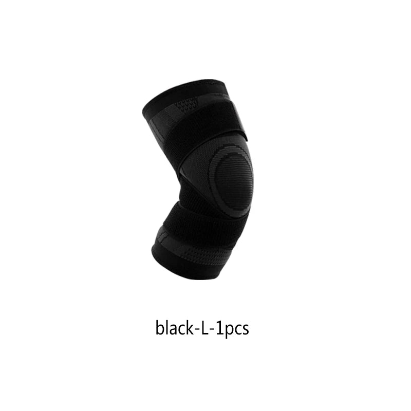 Knee Brace Compression Knit Support For Sports Breathable