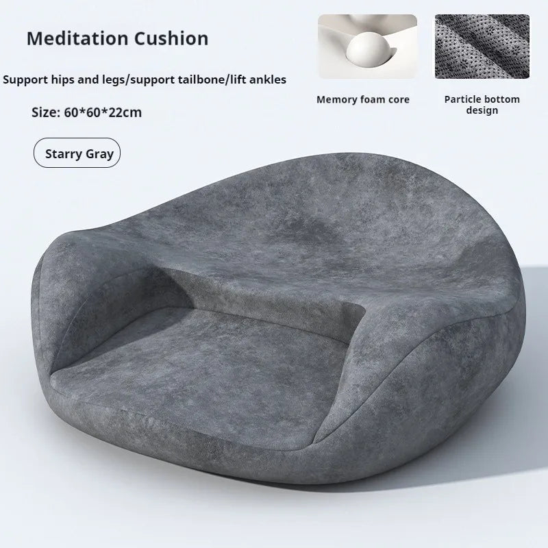 Memory Foam Floor Pillow For Adults Meditation Cushion Yoga