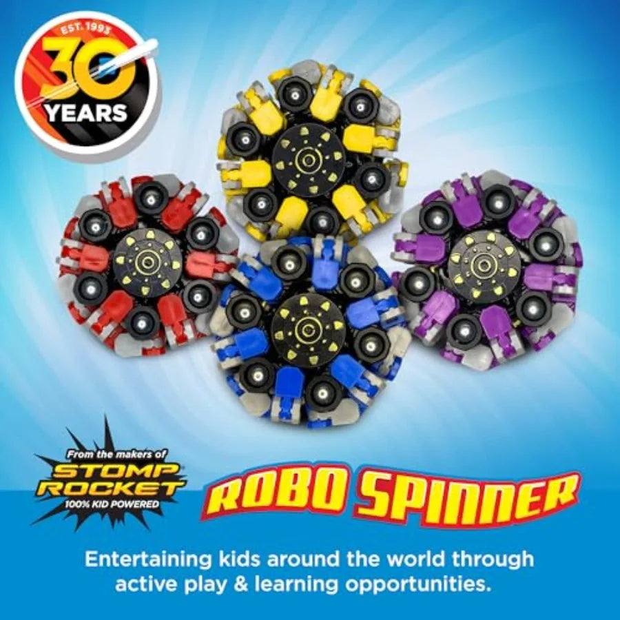 Fidget Spinner Toys 4 Pack Transformable Stress Relief