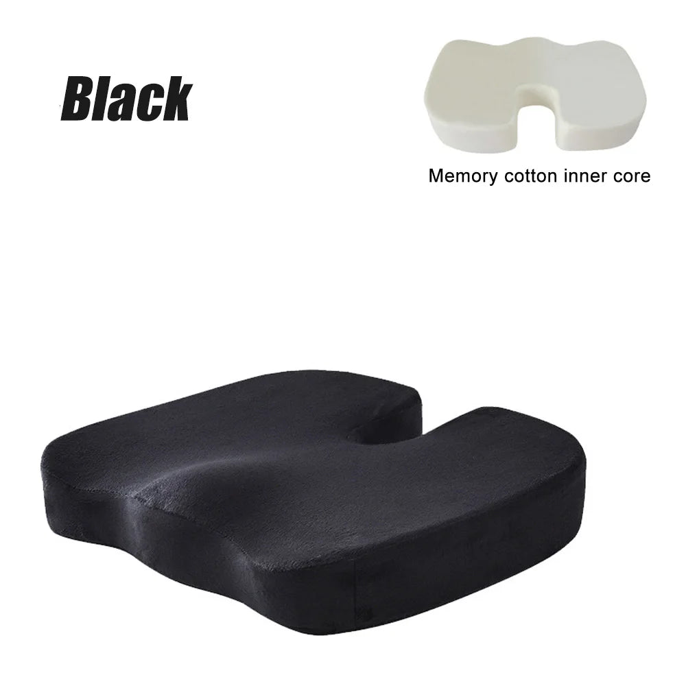 Travel Seat Cushion Memory Foam U Shaped Pillow