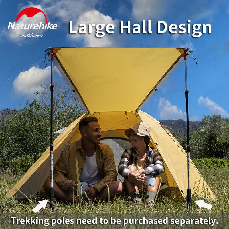Naturehike Portable Waterproof Double Layer Tent 2 3 Persons