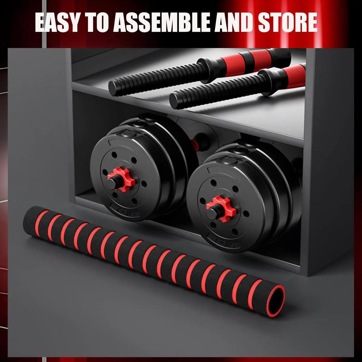 Adjustable Dumbbell Set for Home Strength Training