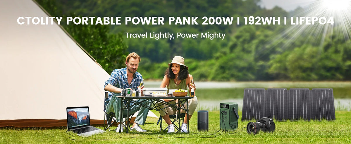 CTOLITY Portable Power Station for Camping and Emergencies