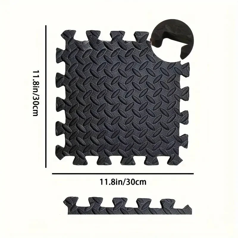 Interlocking Foam Floor Tiles Gym Mat For Home Workout