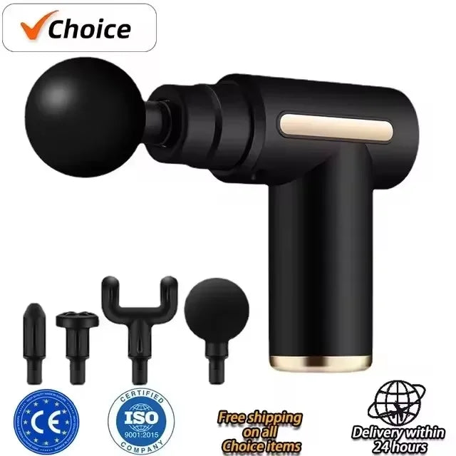 DIAMRI Mini USB Massage Gun Portable Fascia Relaxer