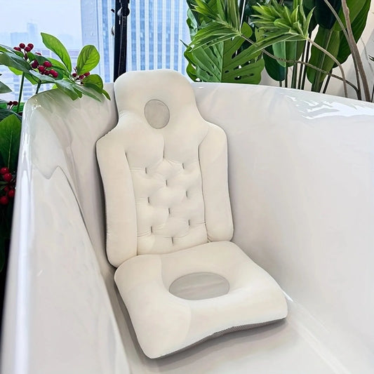 Bath Pillow Full Body Spa Cushion For Tub Anti Slip