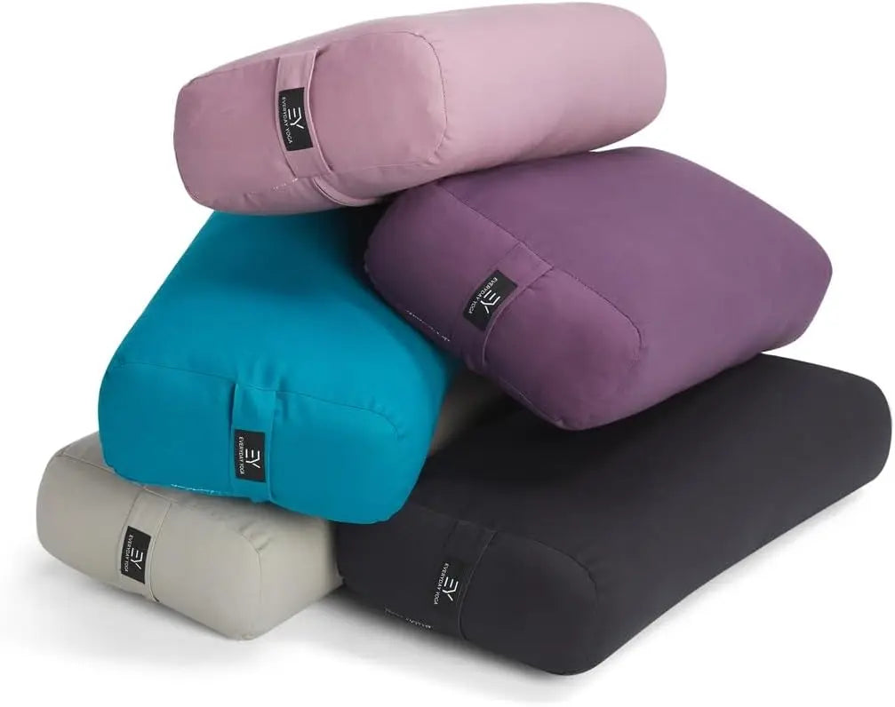 Premium Meditation Bolster Pillow With Carry Handle