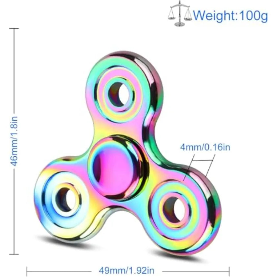 Fidget Spinner Metal Stainless Steel High Speed Bearing
