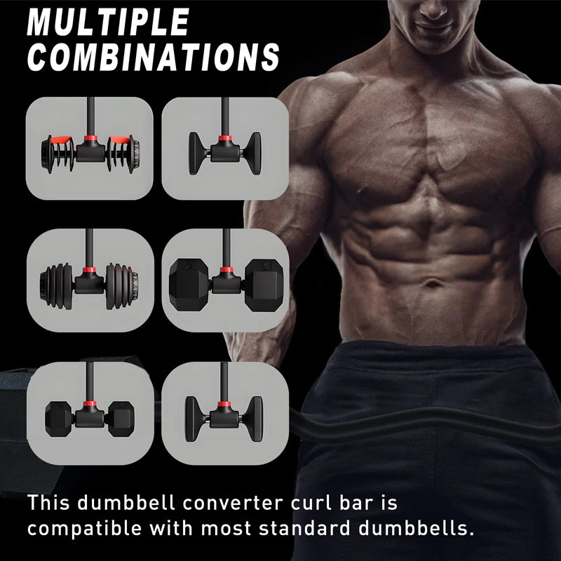 Multi Grip Lat Pulldown Bar for Strength Training