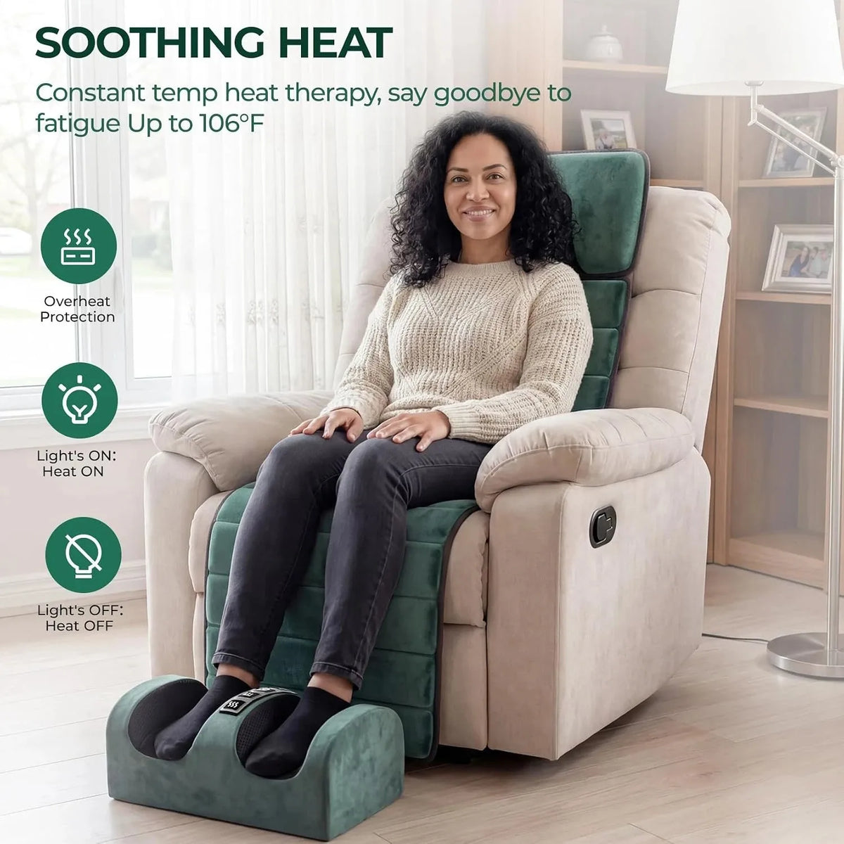 HOMEMASSA Full Body Deep Tissue Massage Mat