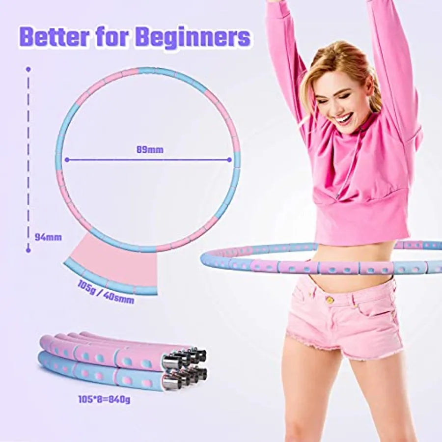 Weighted Detachable Exercise Ring 2 to 5 lb Adjustable