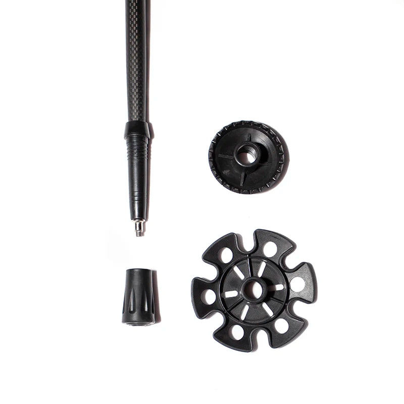 OKHEALING Ultralight Carbon Fiber Trekking Poles