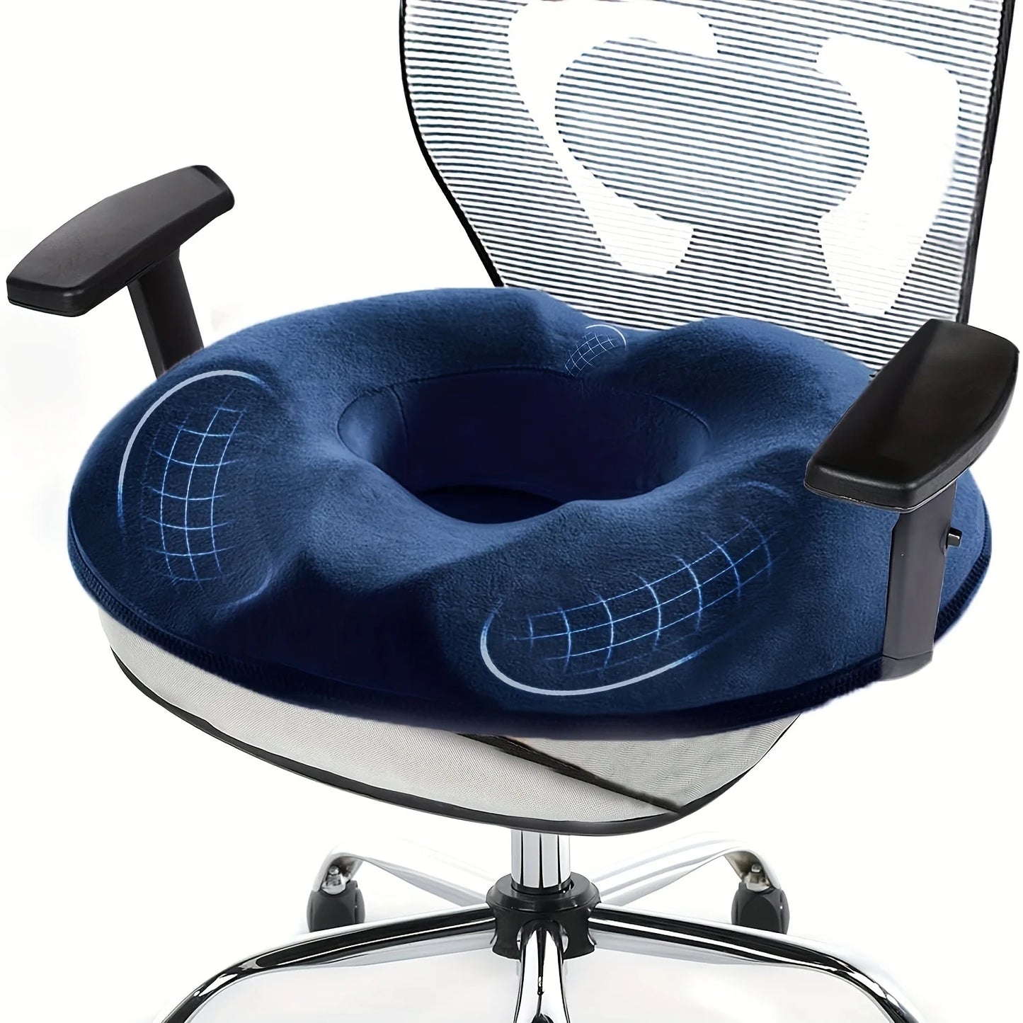 Orthopedic Memory Foam Donut Pillow Tailbone Cushion