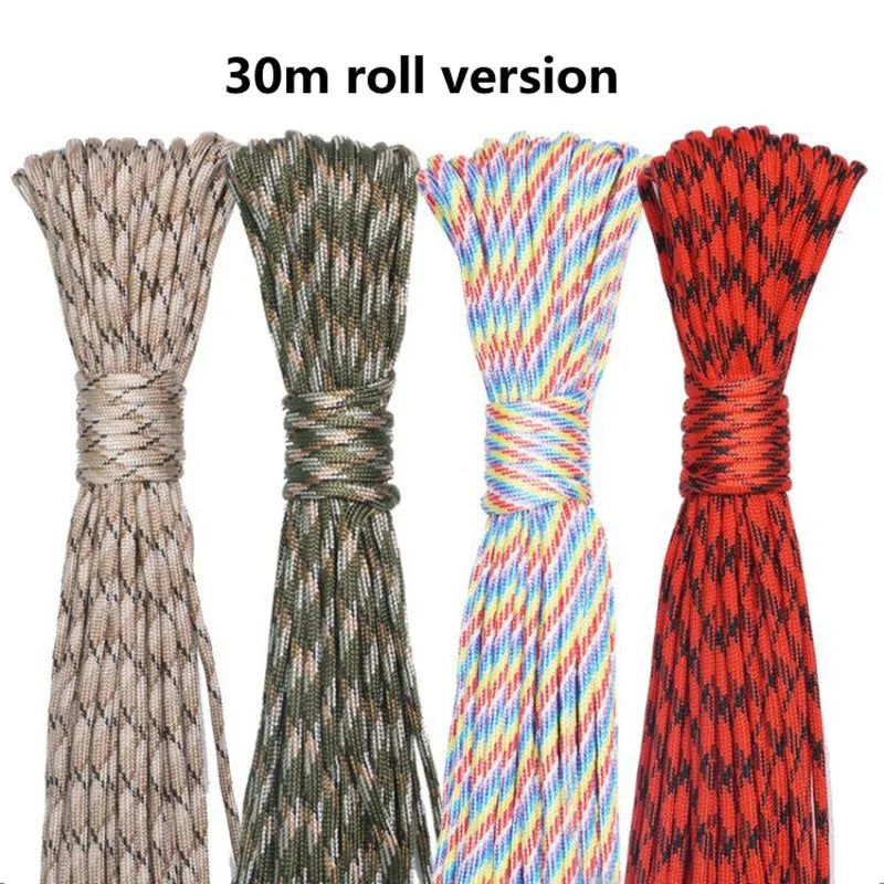 7 Core 550 Paracord Parachute Cord For Outdoor Camping