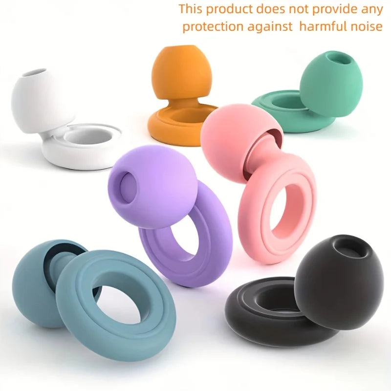 Cobasport Reusable Silicone Earplugs With Tips