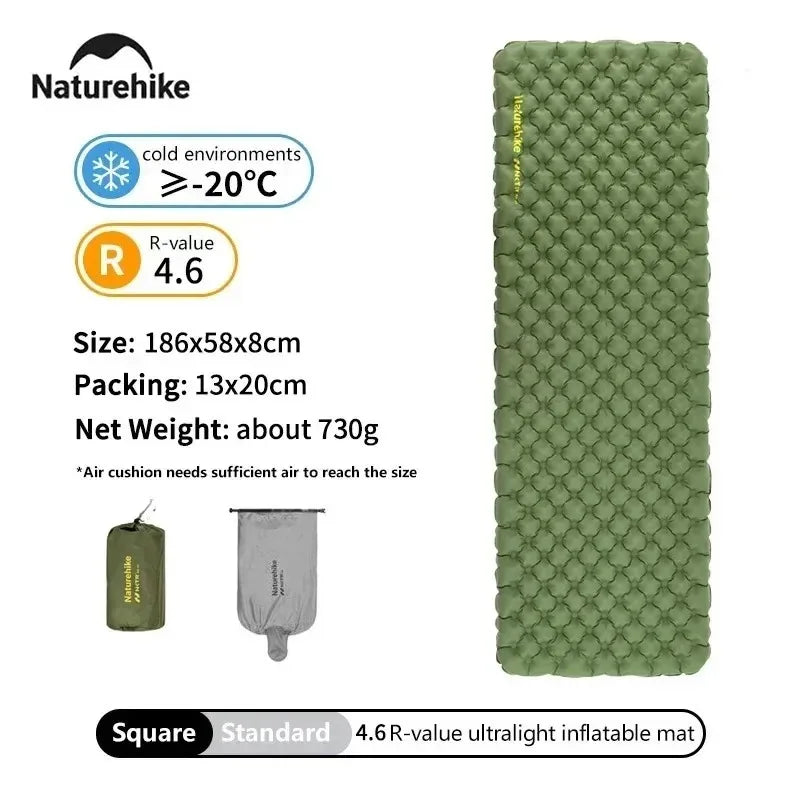 Naturehike R4.6 Ultralight Inflatable Camping Mattress