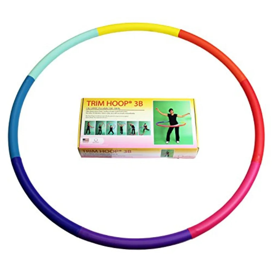 Weighted Hula Hoop 3 Lb For Waist Fitness
