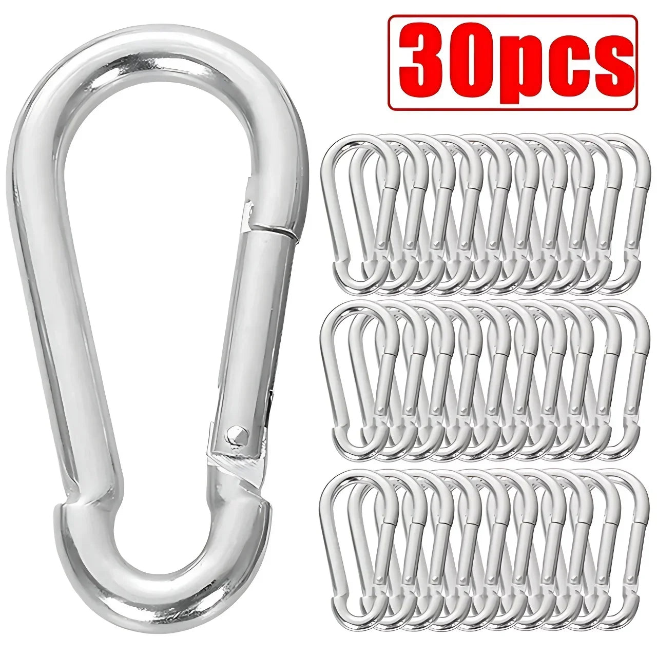 Aluminum Alloy Mini Carabiner Survival Gear Keychain