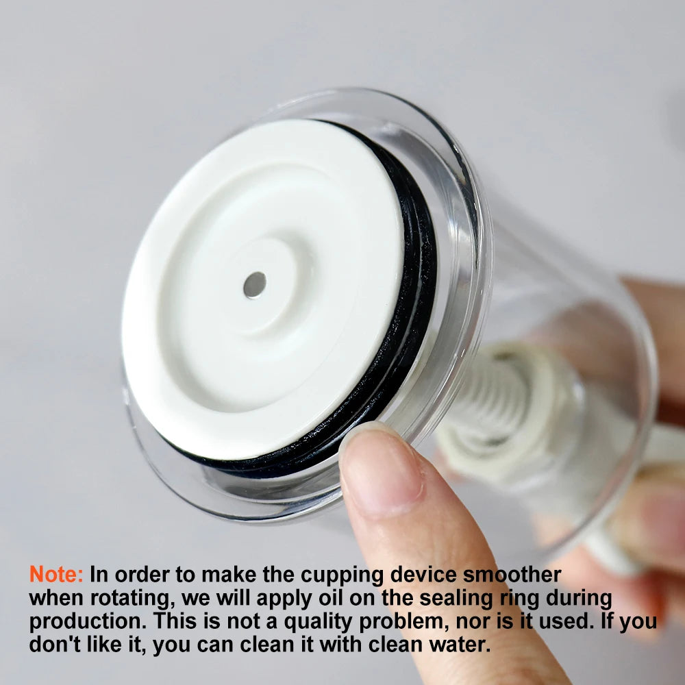 SANPKON Manual Rotating Cupping Massage Device Suction Cup