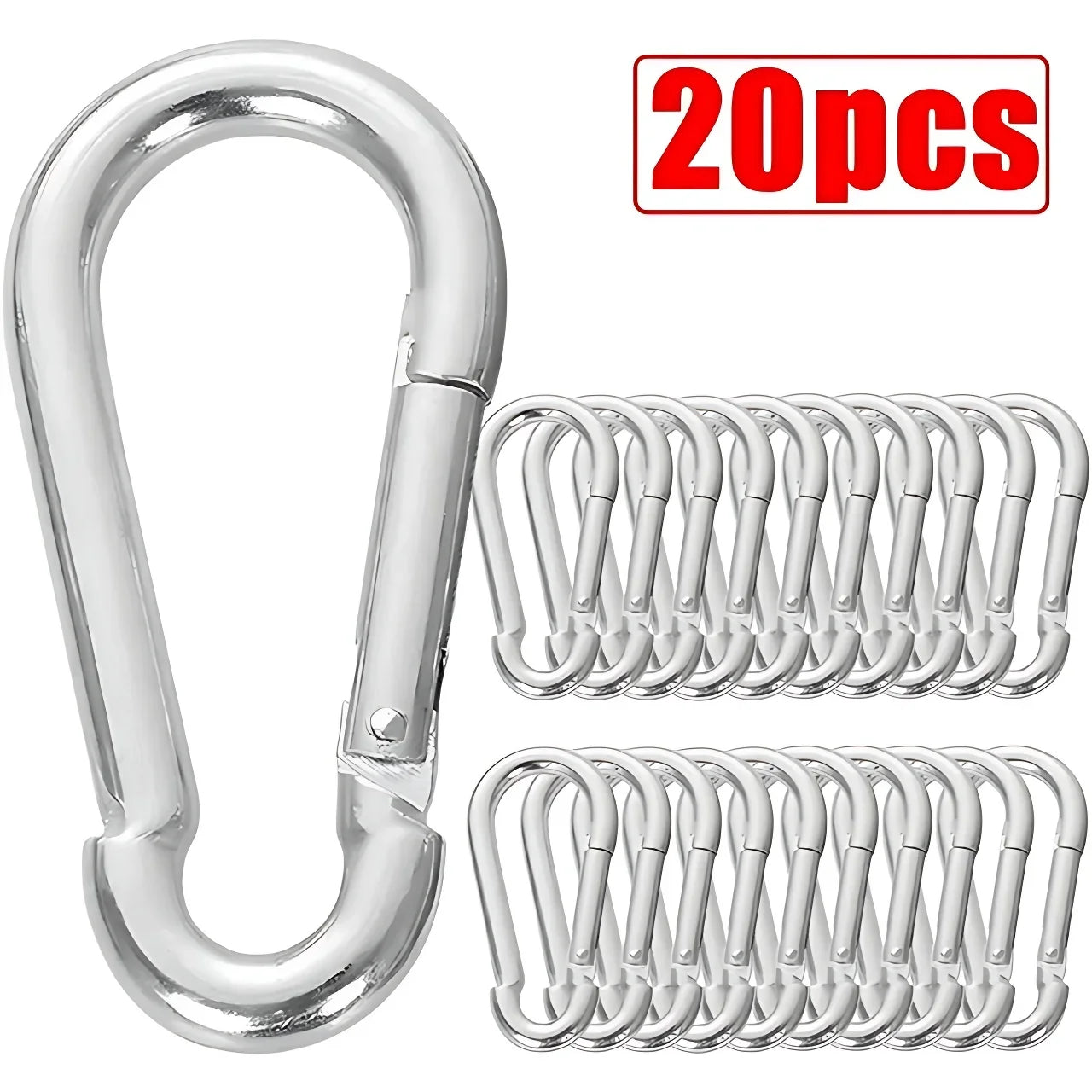 Aluminum Alloy Mini Carabiner Survival Gear Keychain
