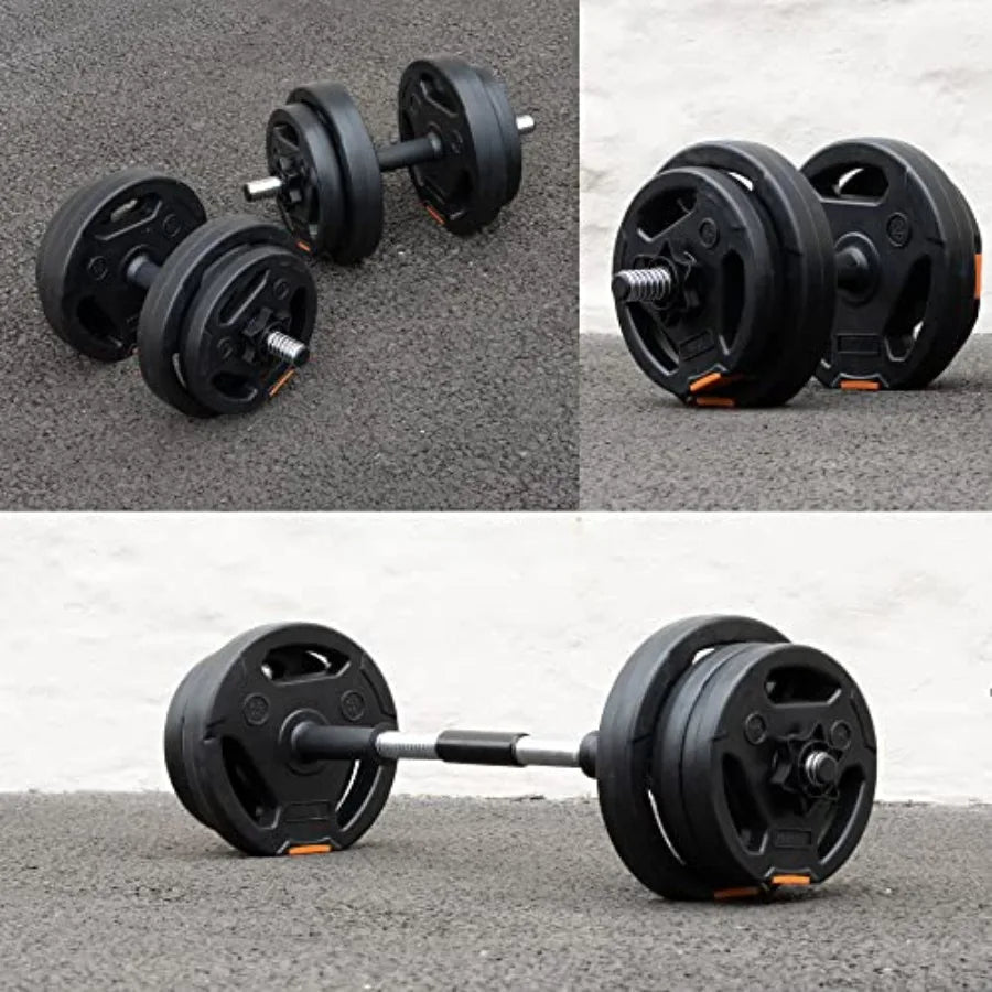 Yao Hui Huang Fitness Adjustable Dumbbells 2 In 1 Barbell