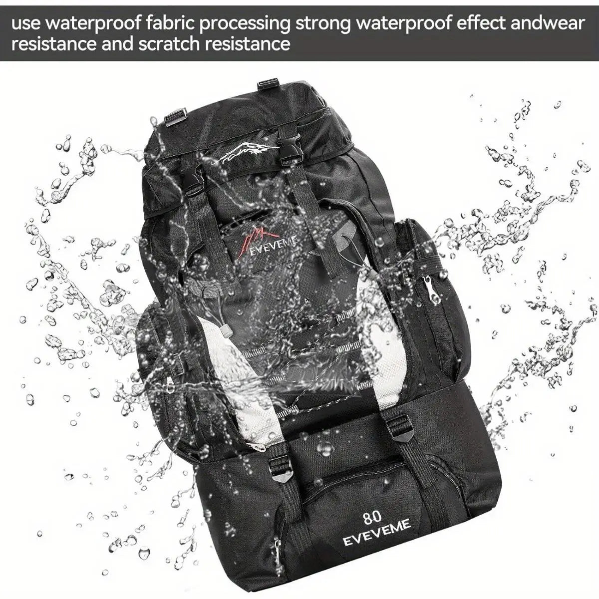 Outdoor Casual Sports Backpack Capacity Hiking Camping