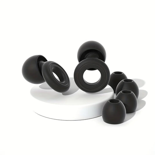 Cobasport Reusable Silicone Earplugs With Tips