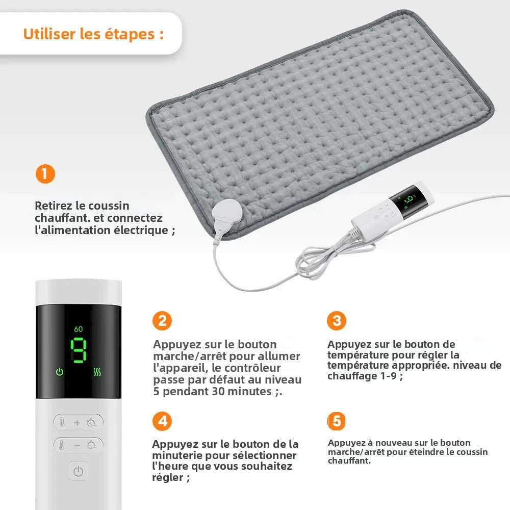 Electric Pet Heating Pad With 9 Levels Constant Temperature
