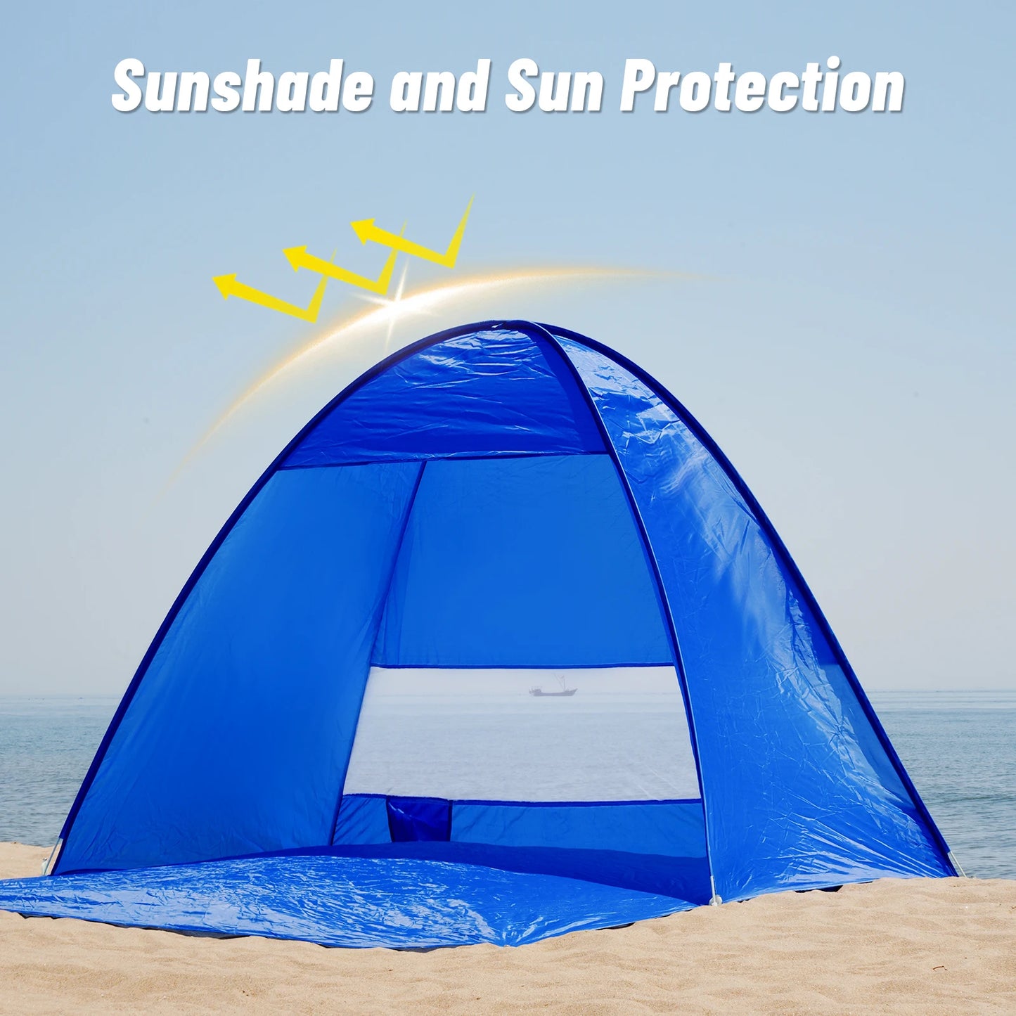 Pakicetus Pop Up Beach Tent With Handbag For Outdoor Use