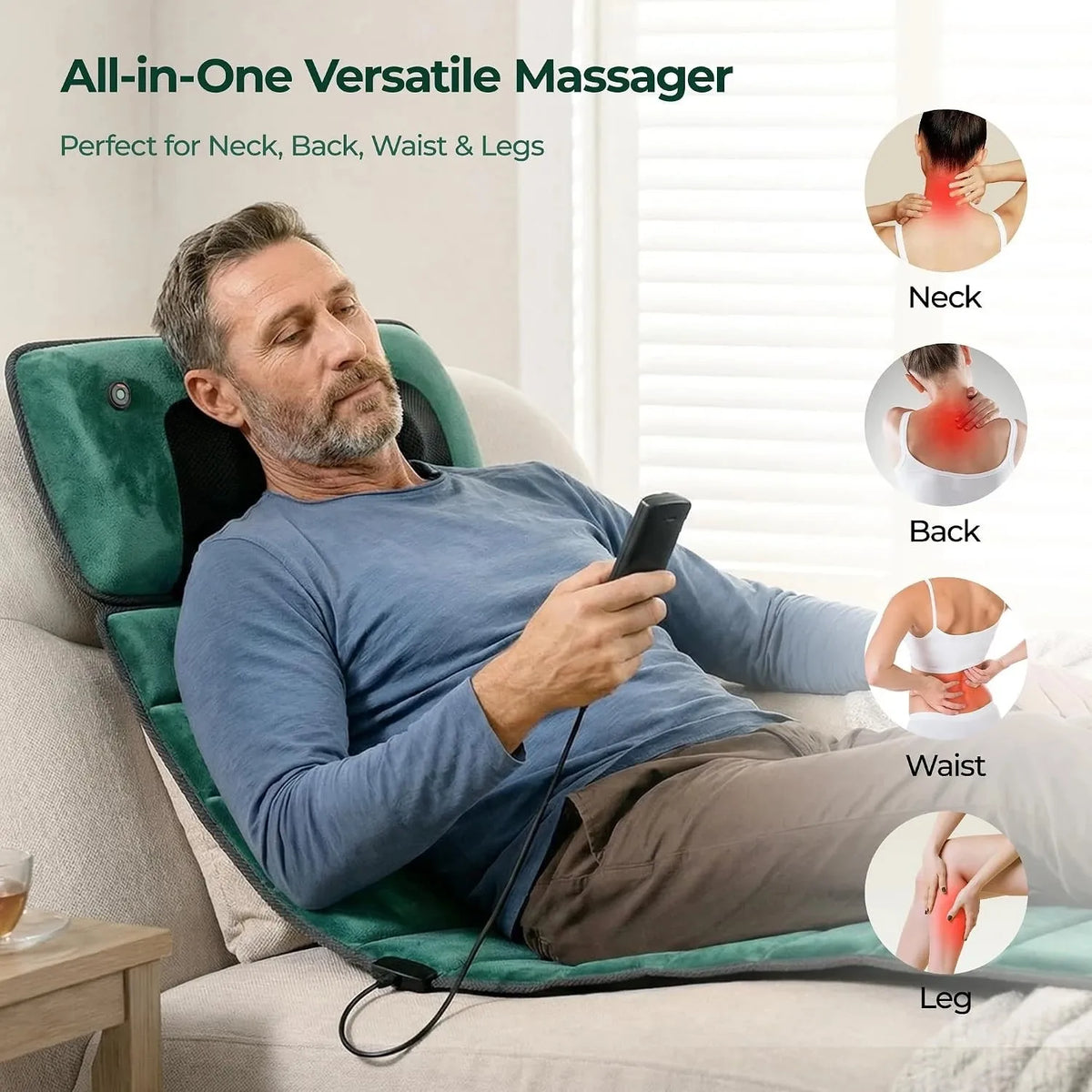 HOMEMASSA Full Body Deep Tissue Massage Mat