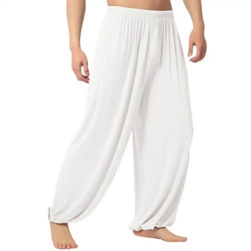 Sanwood Men Casual Baggy Yoga Harem Pants