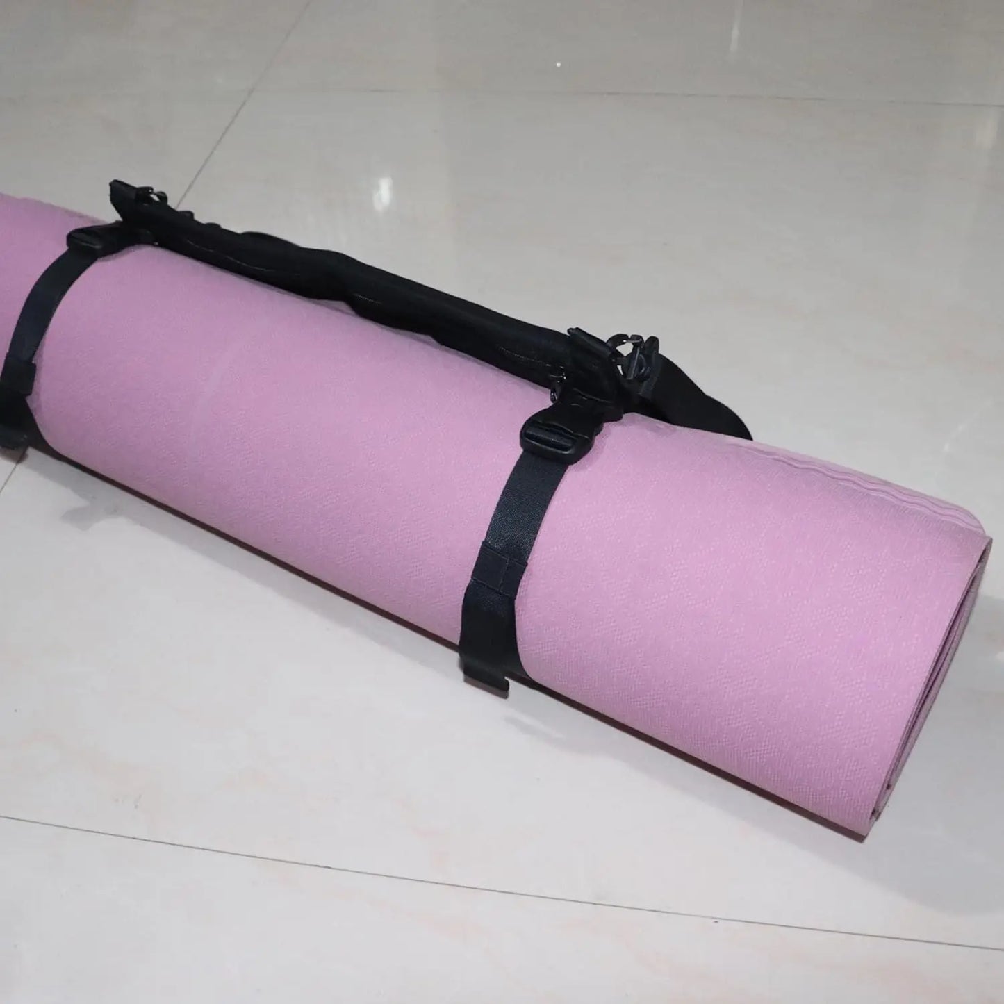 Yoga Mat Carrier Strap Bag With Large Compartment
