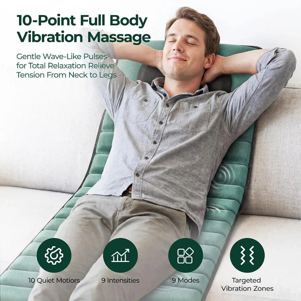 HOMEMASSA Full Body Deep Tissue Massage Mat