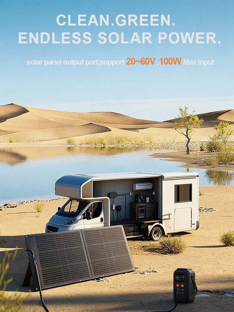CTOLITY Portable Power Station for Camping and Emergencies