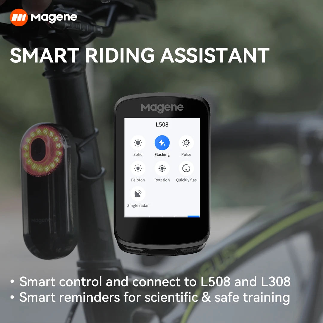 Magene C506 GPS Bike Computer With Touchscreen Navigation