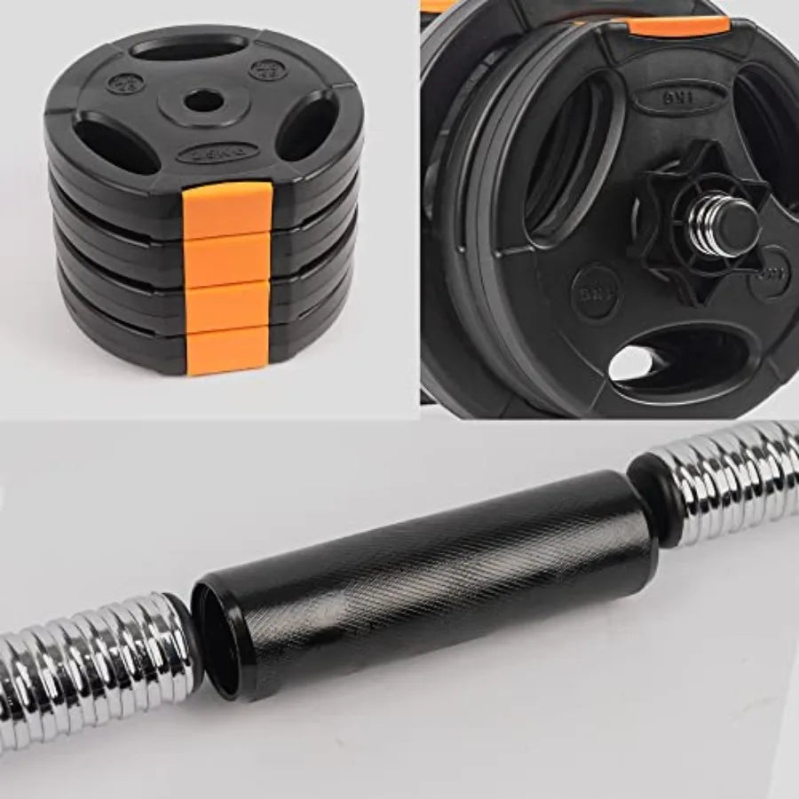 Yao Hui Huang Fitness Adjustable Dumbbells 2 In 1 Barbell