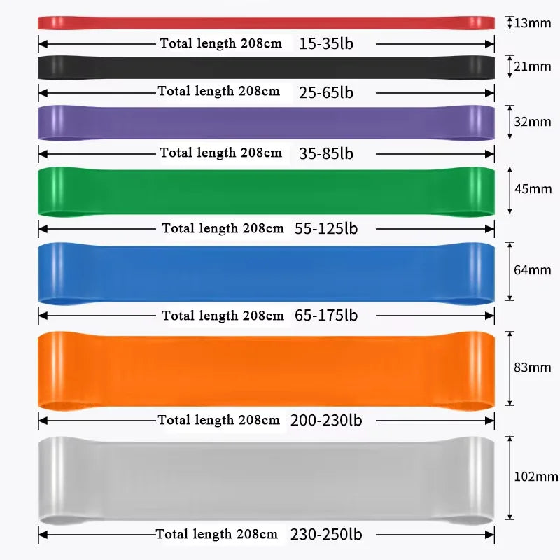 NONECN Yoga Resistance Bands For Stretching And Training