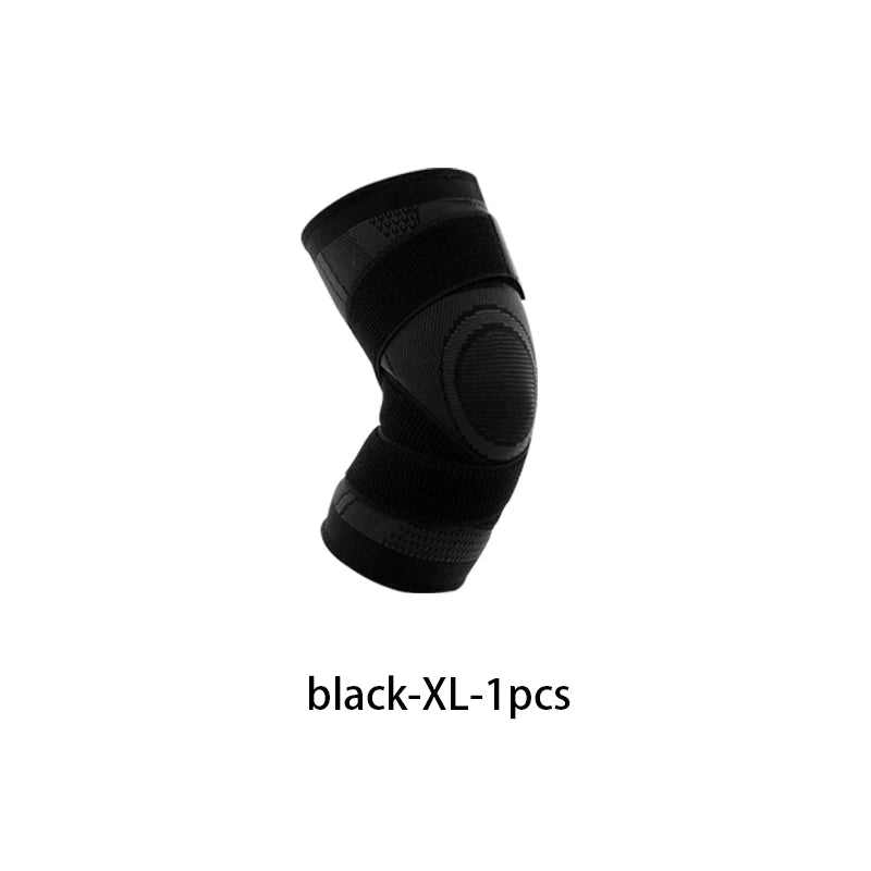 Knee Brace Compression Knit Support For Sports Breathable