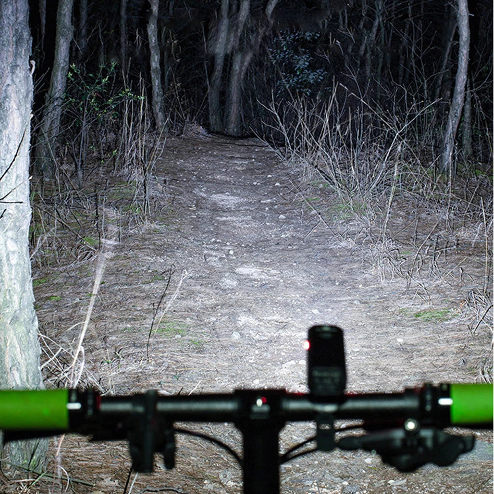 Aluminum Alloy LED Bike Front Lamp 800 Lm 6 Modes