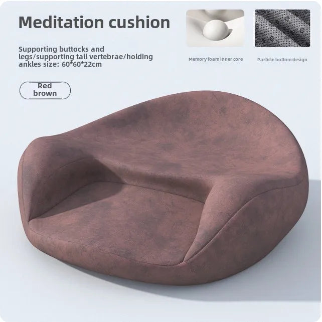 Memory Foam Floor Pillow For Adults Meditation Cushion Yoga