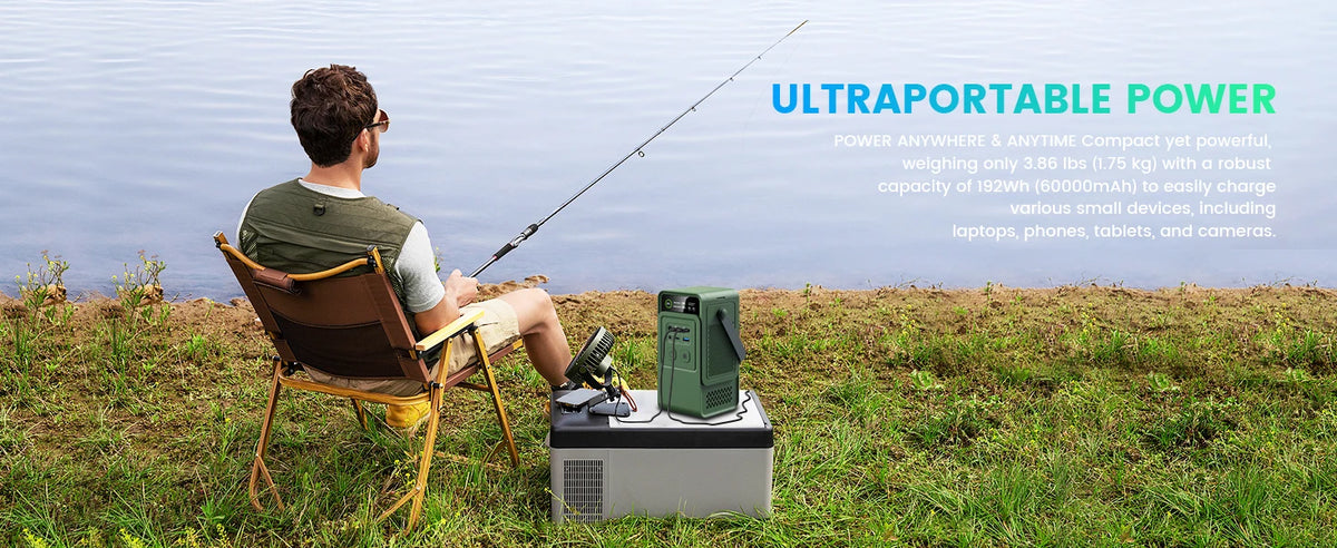 CTOLITY Portable Power Station for Camping and Emergencies
