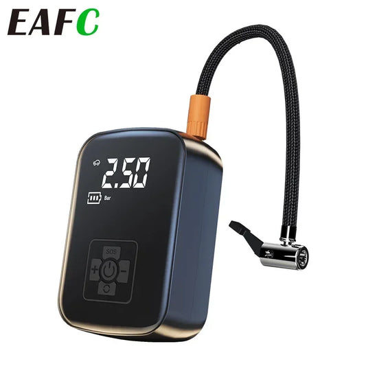 Portable Electric Bicycle Pump 150 PSI With Digital Display