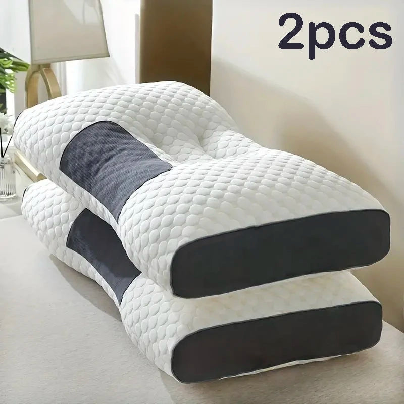 Ufist Massage Neck Pillows Set Ergonomic Orthopedic Support