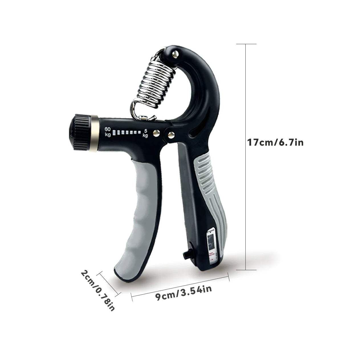 Grip Strength Trainer Adjustable Hand Grip Forearm Trainer