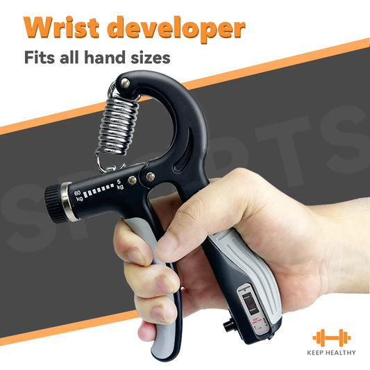 Grip Strength Trainer Adjustable Hand Grip Forearm Trainer