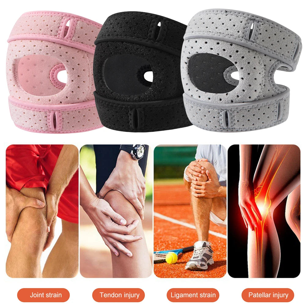 Patella Knee Support Adjustable Compression Sleeve Arthritis