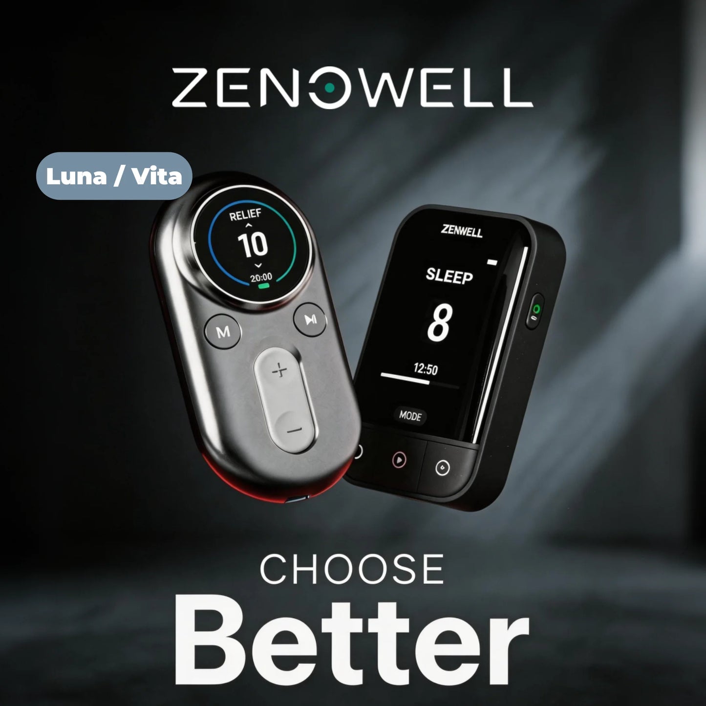 Zenowell Luna Vita taVNS Ear Vagus Nerve Stimulator
