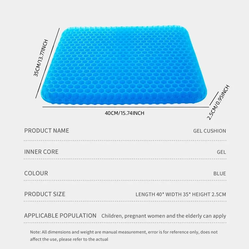 Other Gel Seat Cushion Honeycomb For Pressure Relief