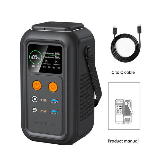 CTOLITY 200W Power Station Lifepo4 192Wh Portable Charger